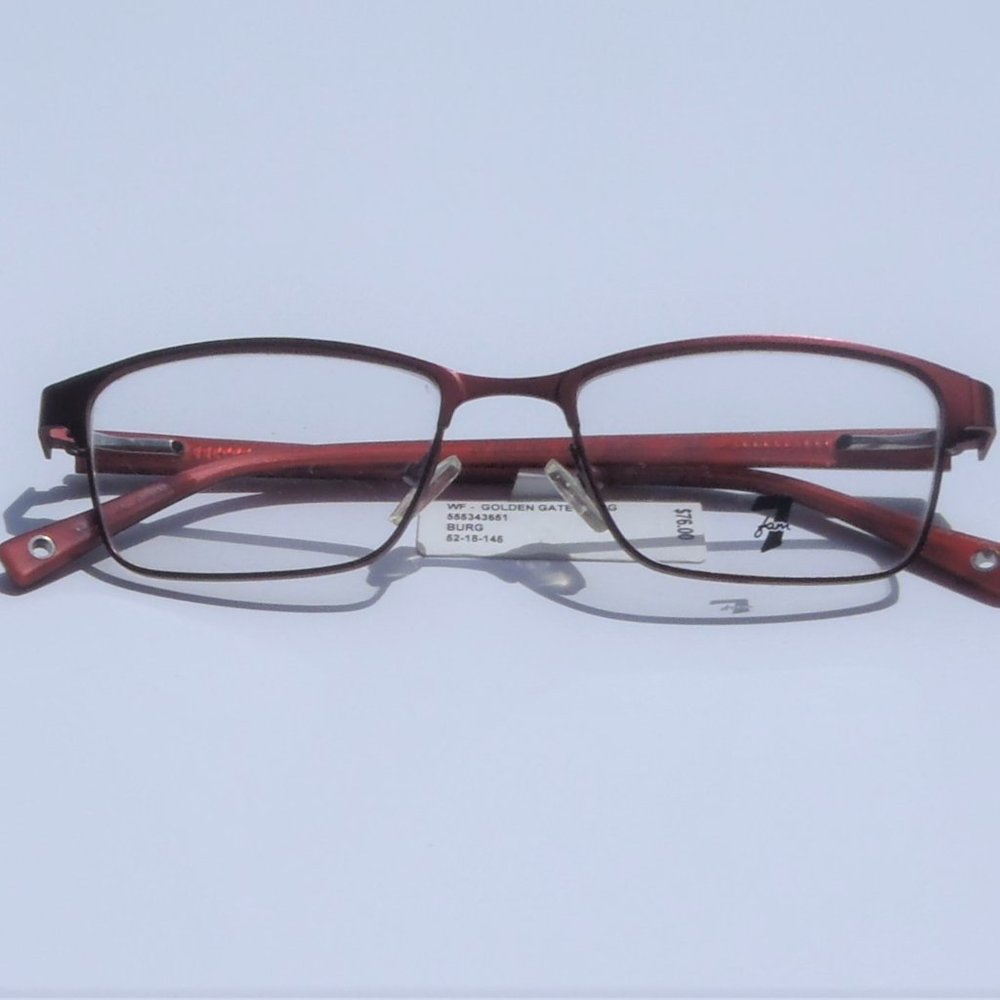 7 FAM Eyeglasses - Golden Gate Burg - NWT